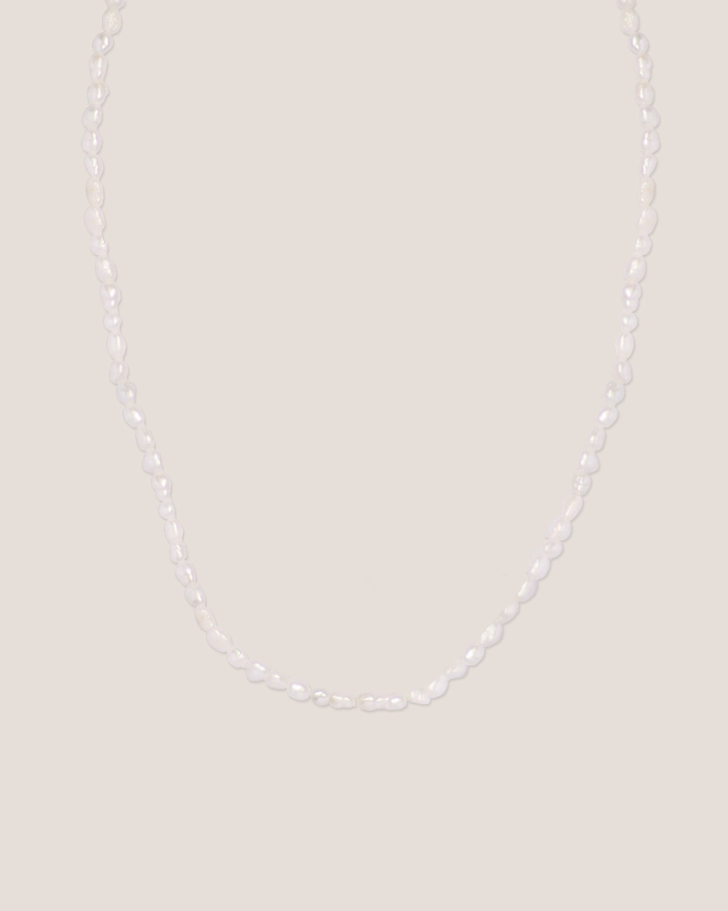 Fucata Baroque Freshwater Pearl Gold Necklace