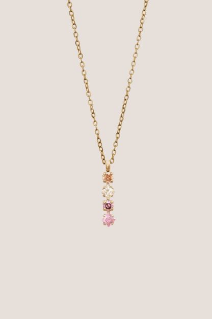 Romantic Mystic Gold Chain Pendant Necklace