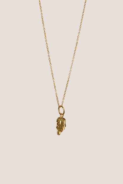 Timeless Flow Charm with Gold Chain Necklace