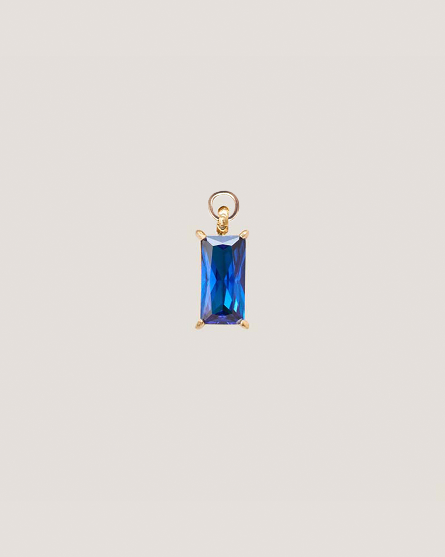 Verity Blue Sapphire Charm