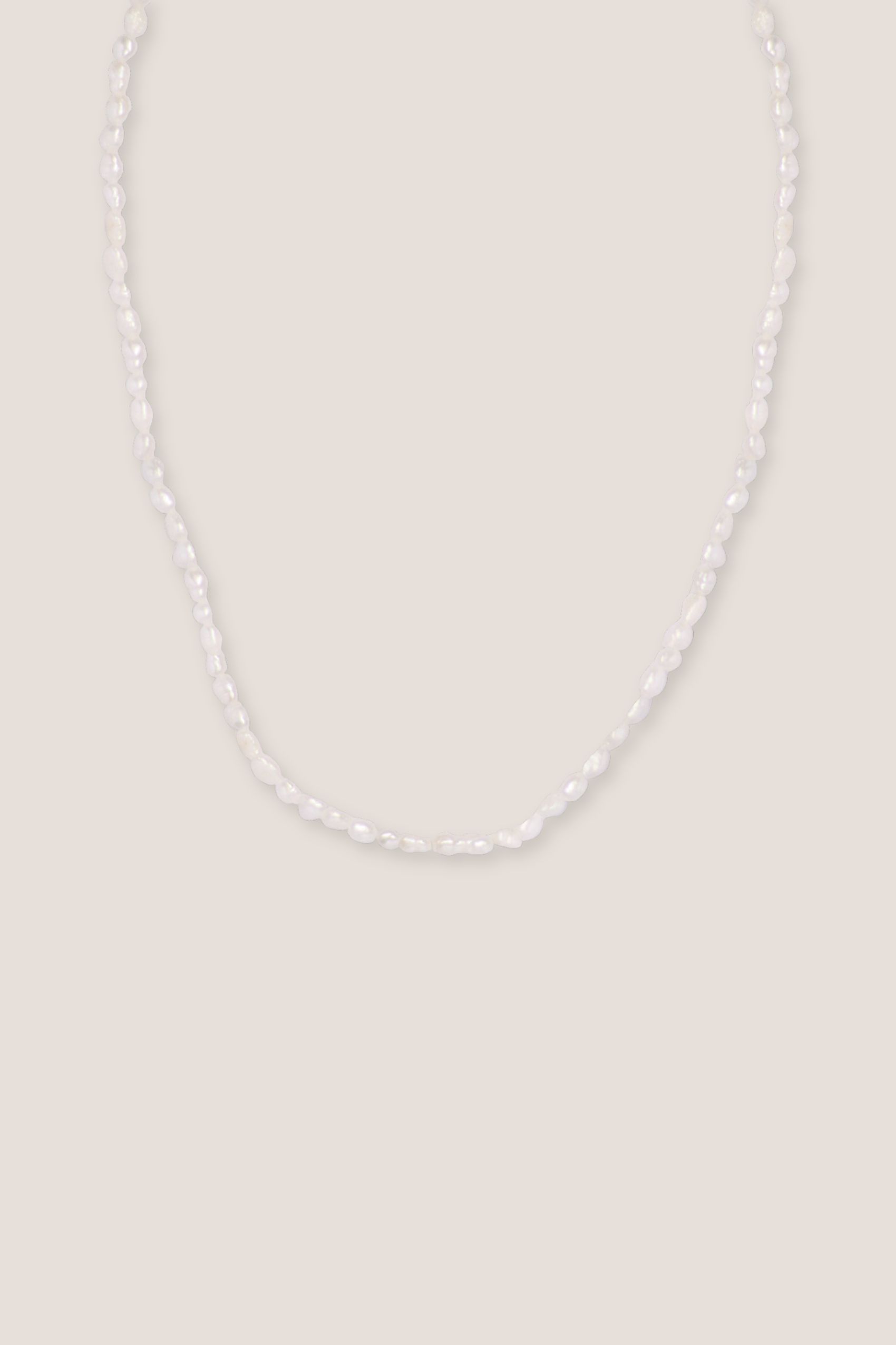 Fucata Baroque Freshwater Pearl Gold Necklace