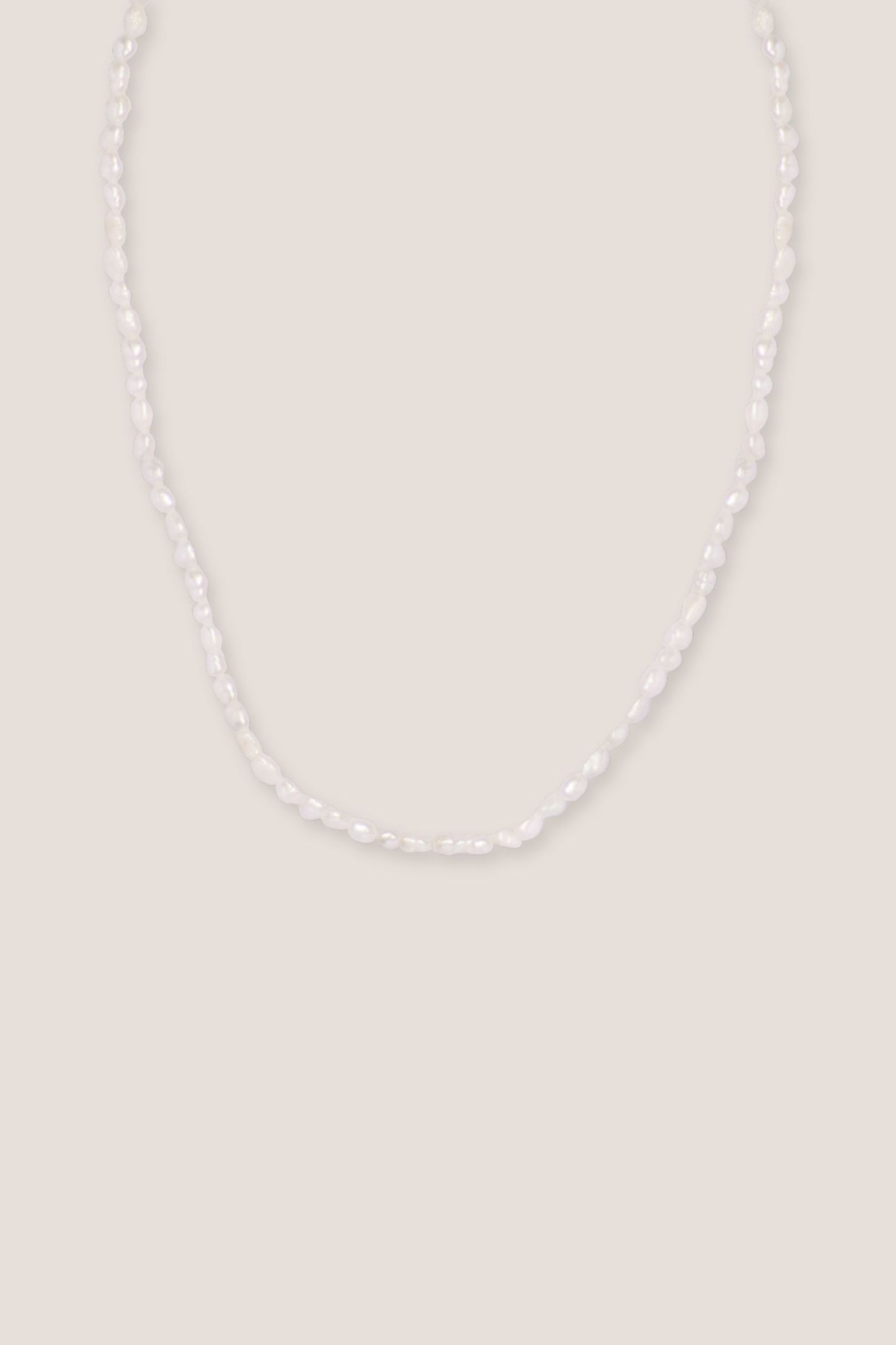 Fucata Baroque Freshwater Pearl Gold Necklace
