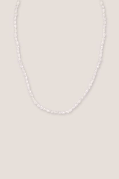 Fucata Baroque Freshwater Pearl Gold Necklace