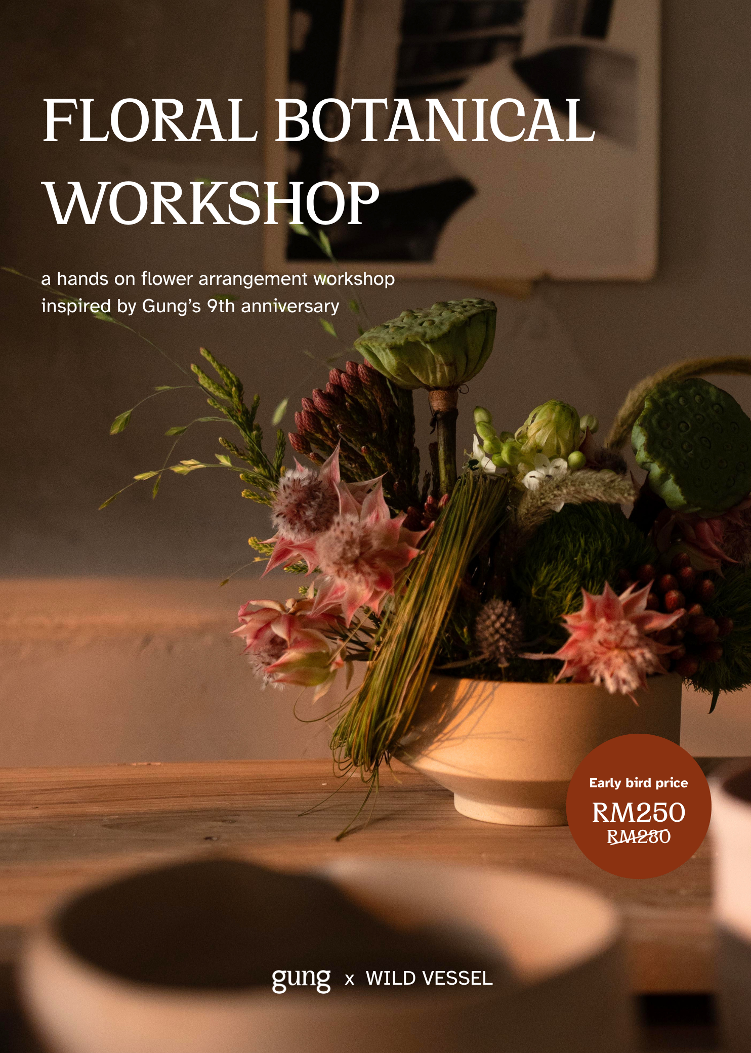 Floral Botanical Workshop "Becoming by Hand" with Wild Vessel