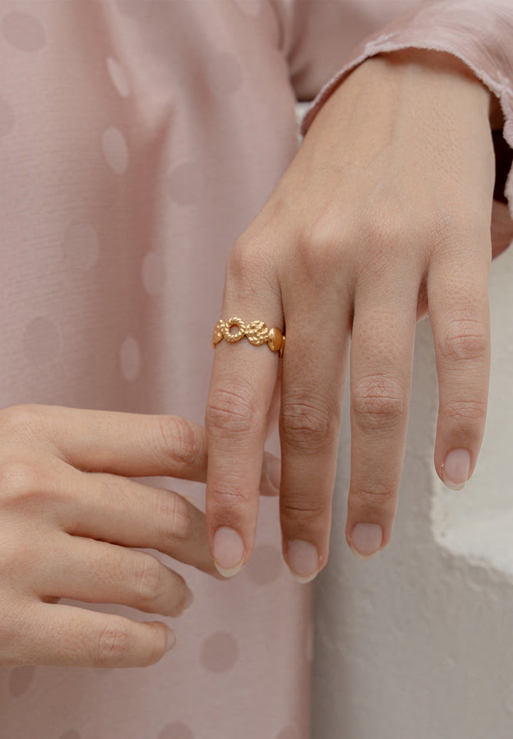 Aria Bold Gold Ring
