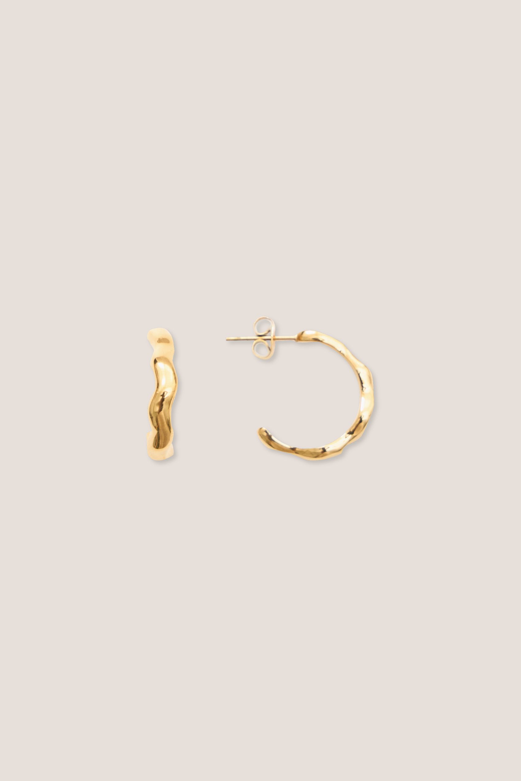 Aurora Irregular Gold Earrings