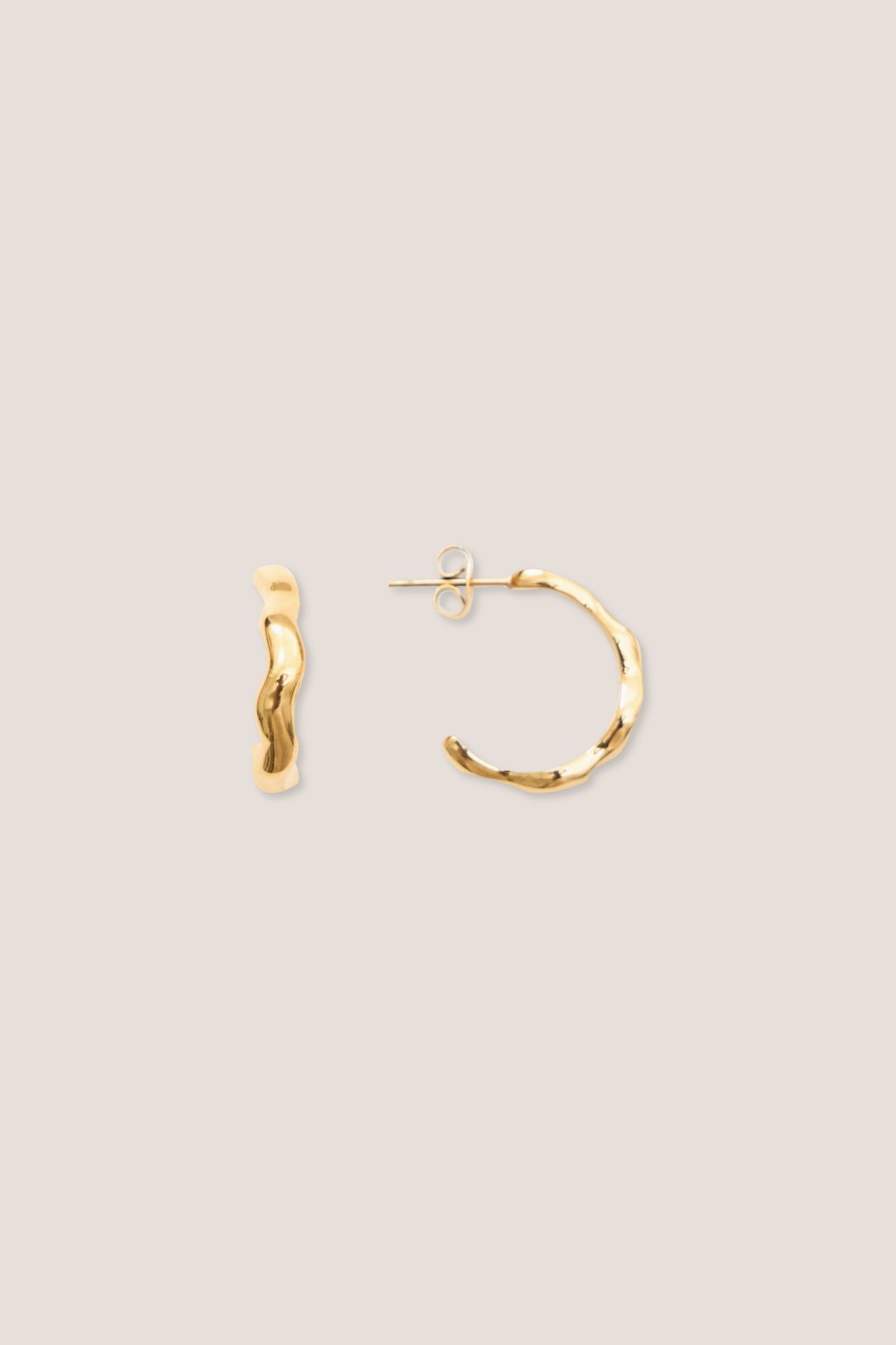 Aurora Irregular Gold Earrings