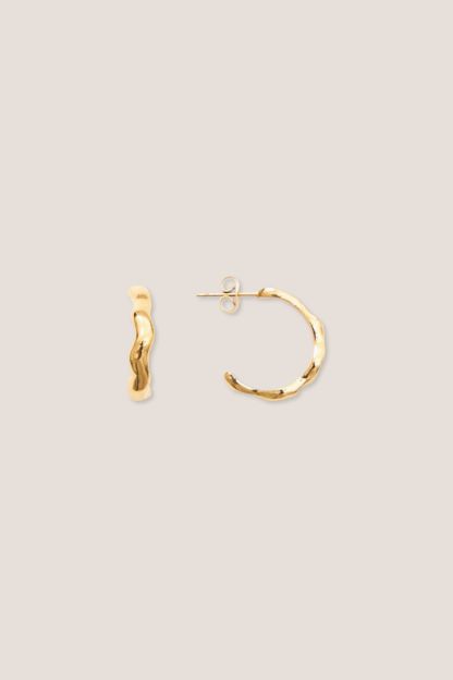 Aurora Irregular Gold Earrings