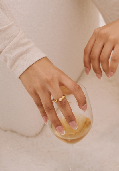Aurora Irregular Gold Ring