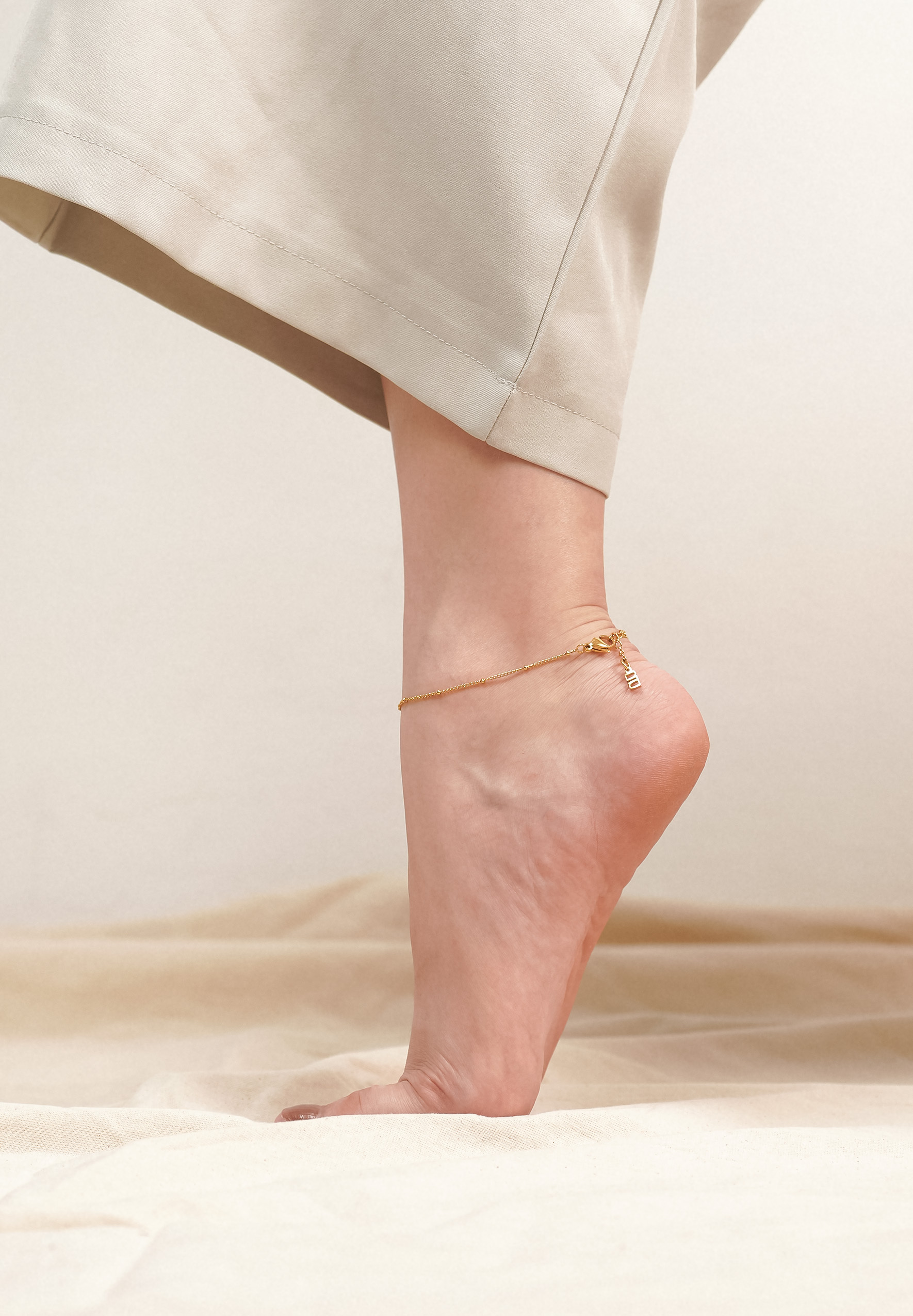 Ball Gold Chain Anklet