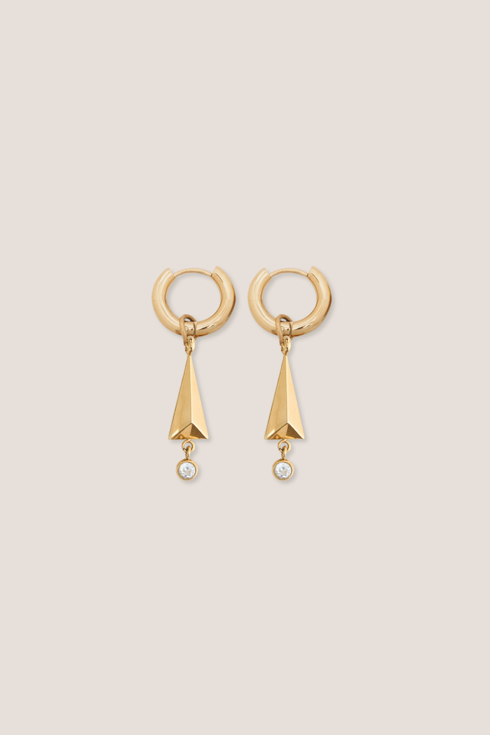 Bibelot Mini Gold Hoops Earrings