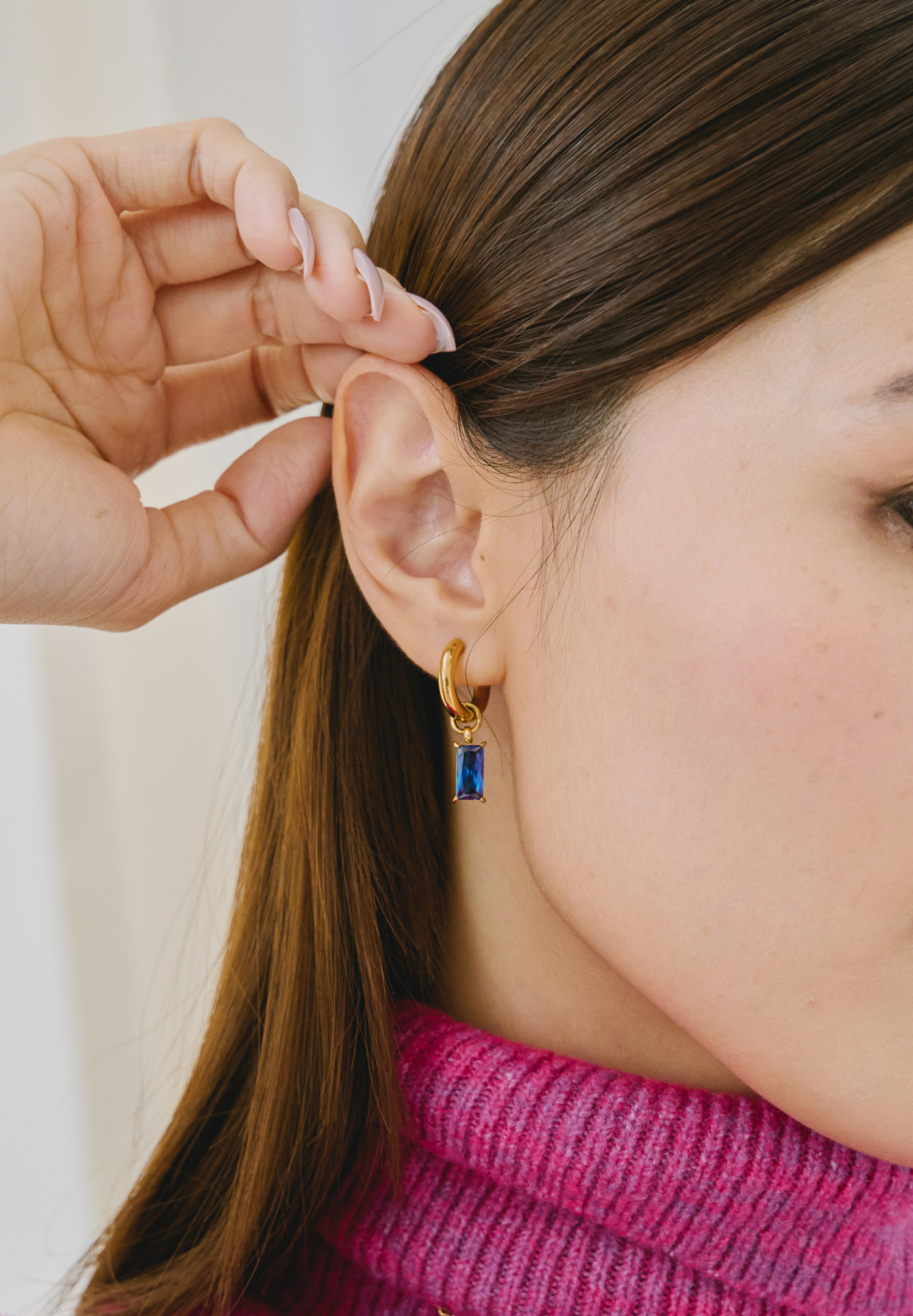 Verity Blue Sapphire Charm