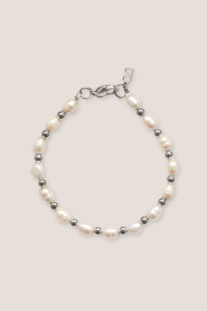 Dew Pearl Silver Bracelet