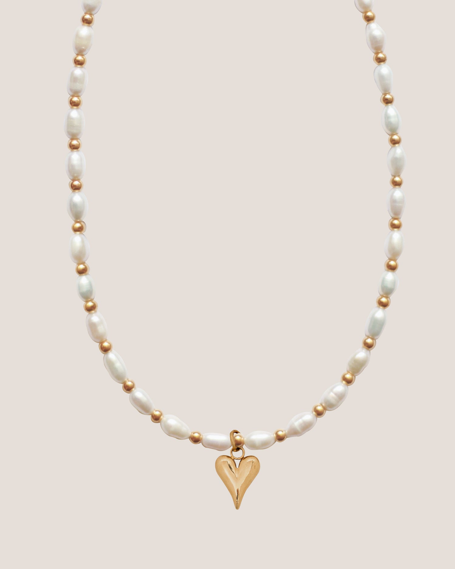 Tesoro Dew Pearl Gold Necklace