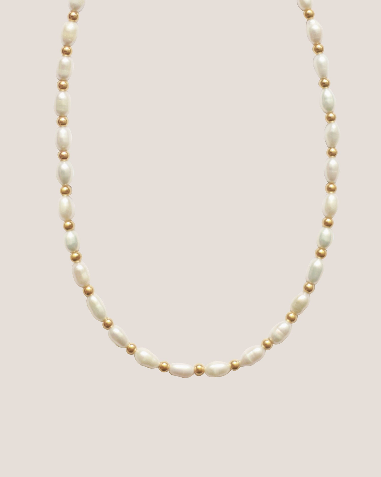 Dew Pearl Gold Necklace