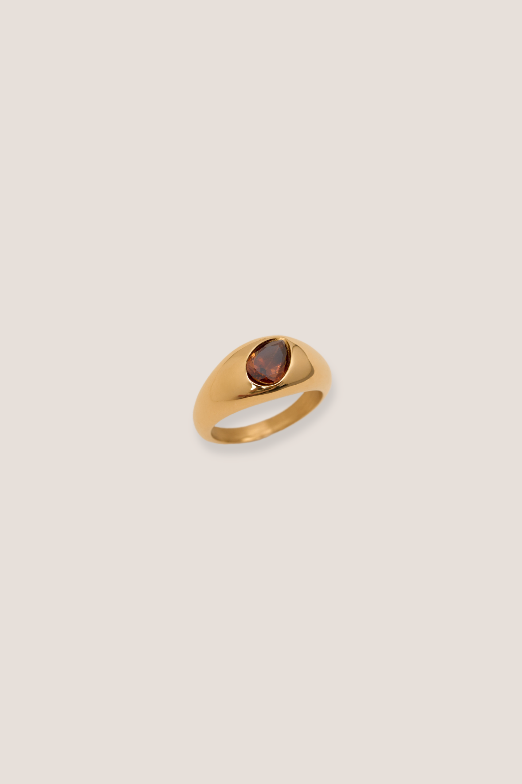 Fig Gold Ring