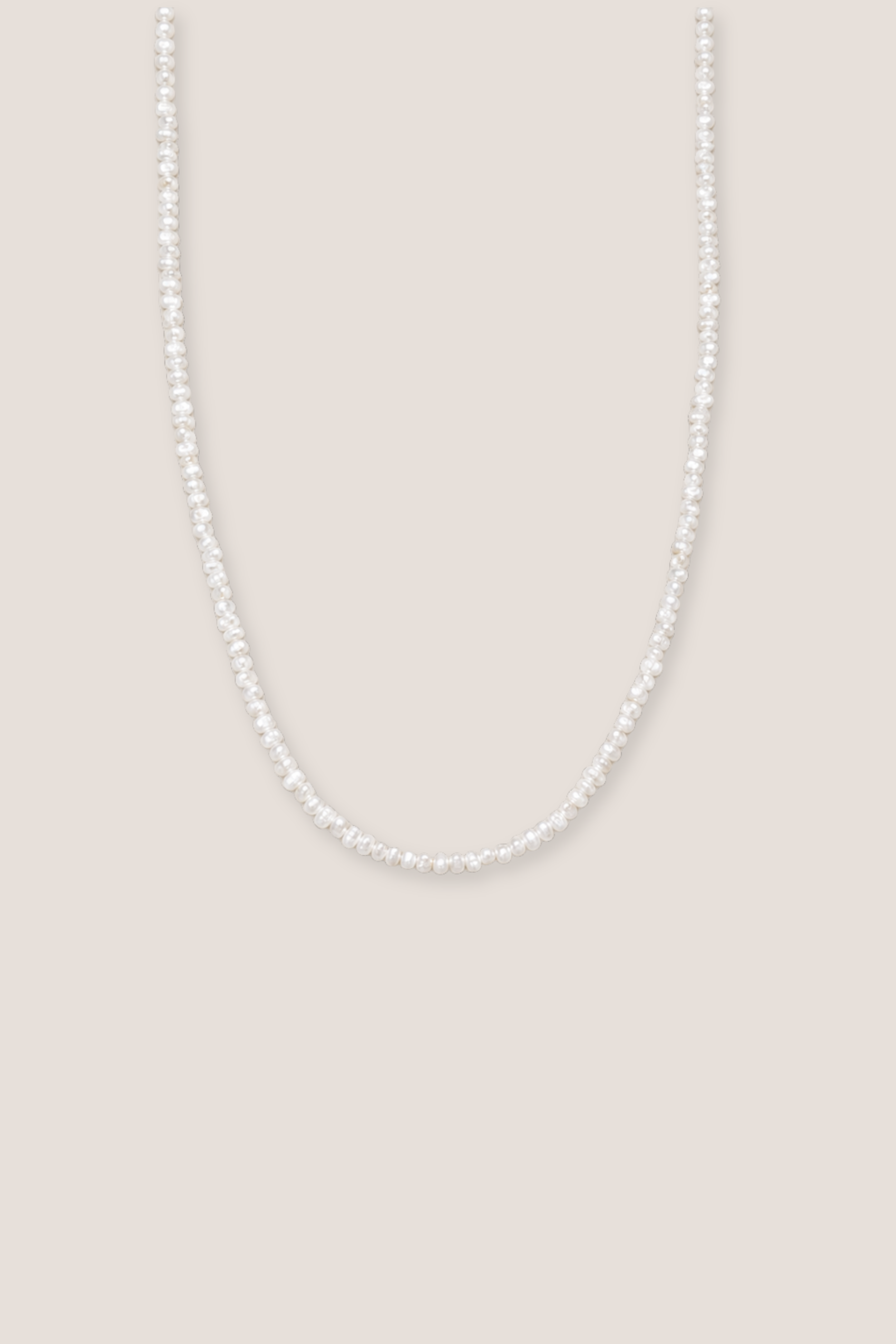 Fucata Baroque Freshwater Pearl Gold Necklace