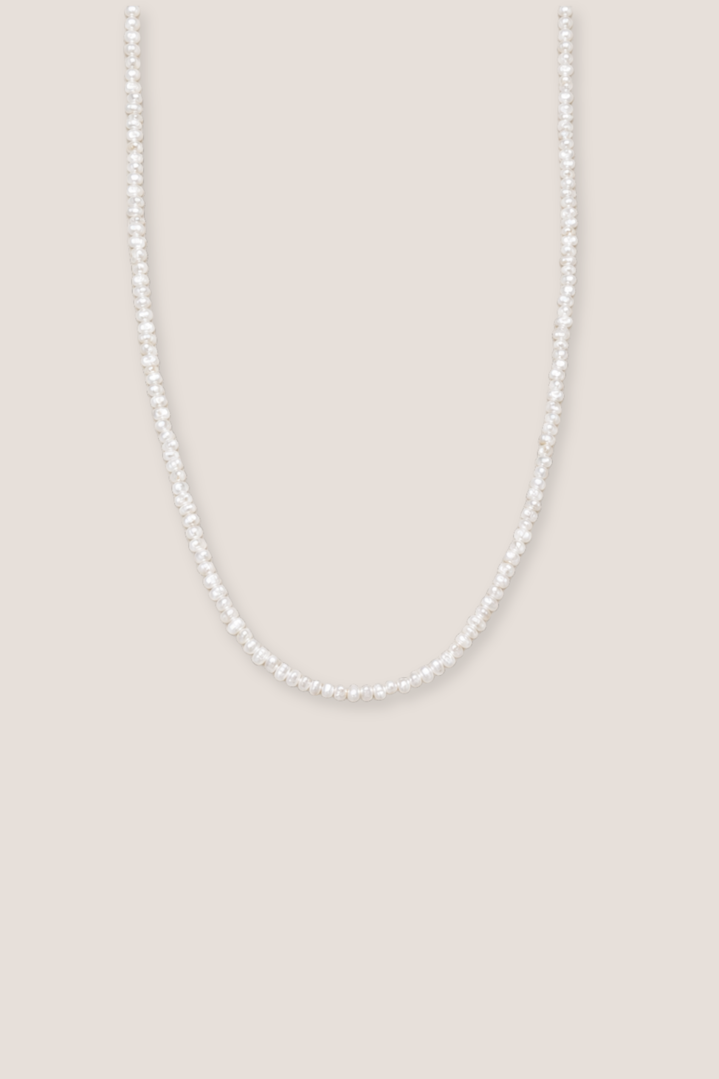 Fucata Baroque Freshwater Pearl Gold Necklace