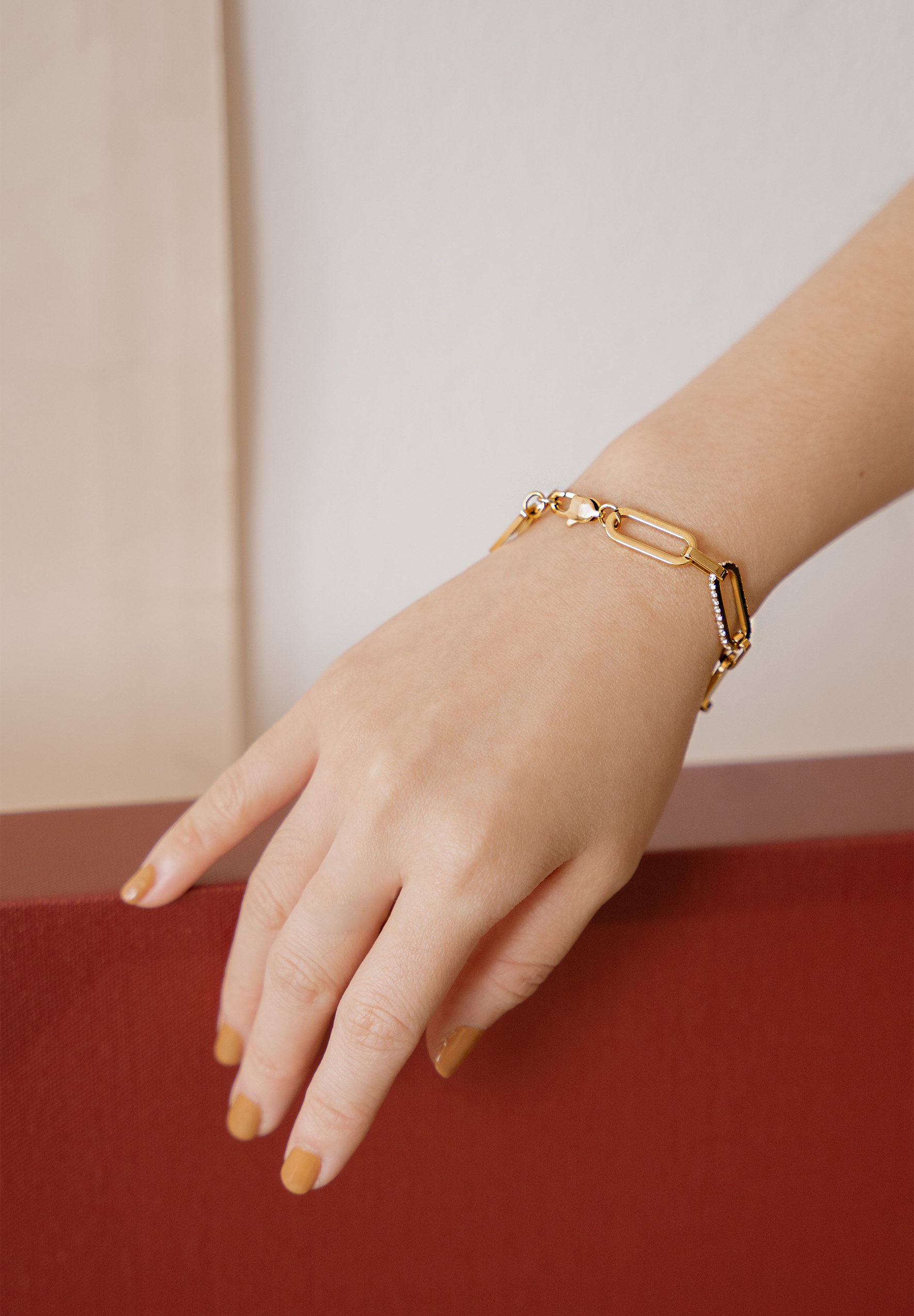 Galore Gold Link Chain Bracelet