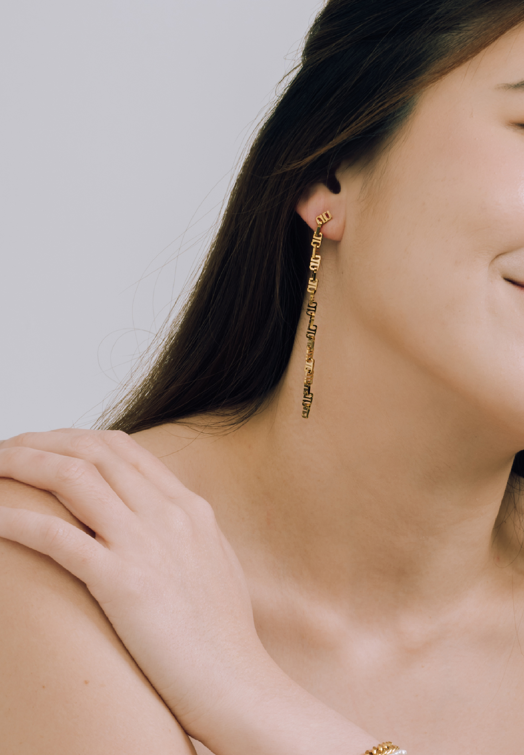 Gung Iconic Drift Gold Earrings