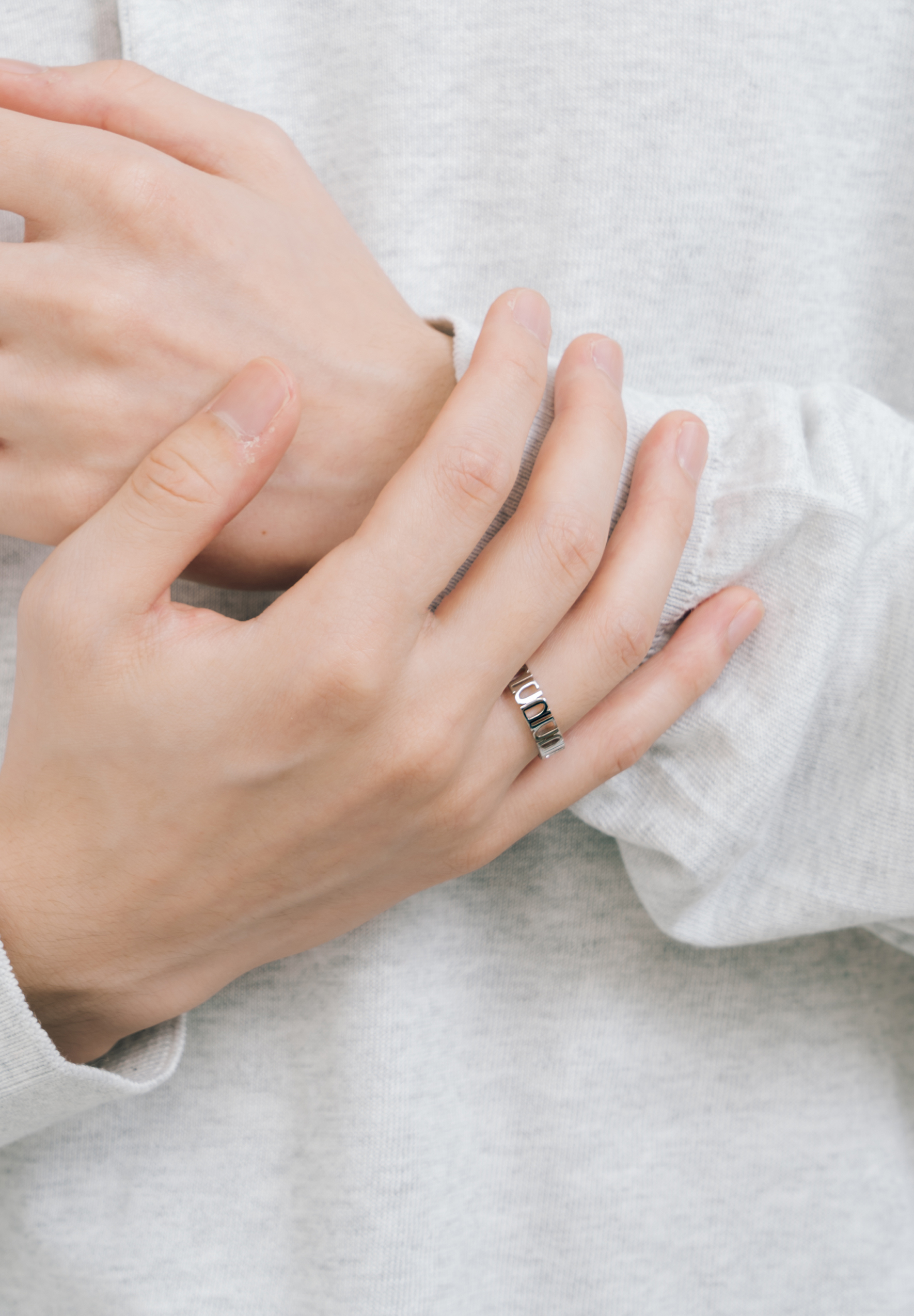 Gung Iconic Silver Sleek Ring