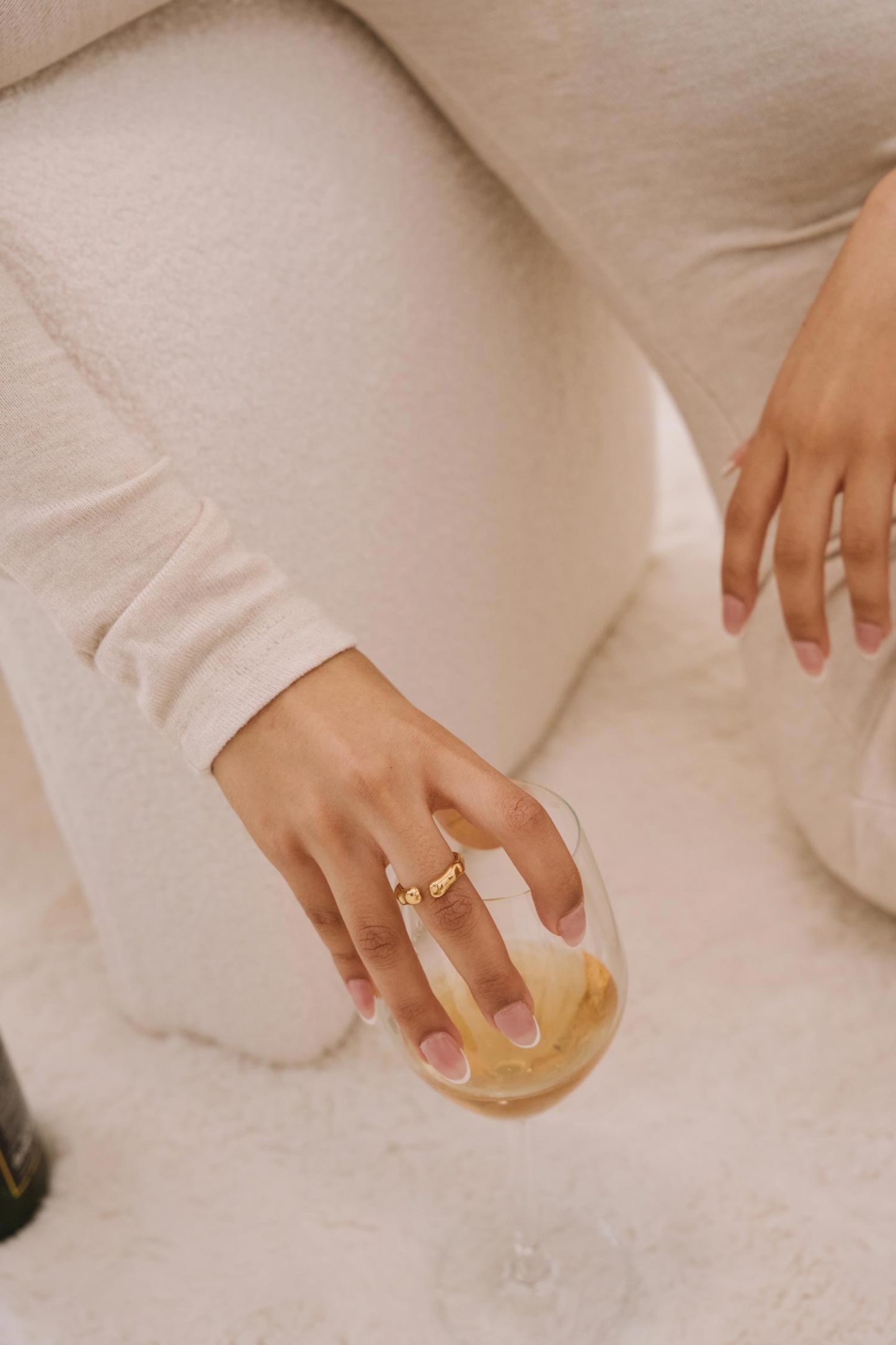 Aurora Irregular Gold Ring