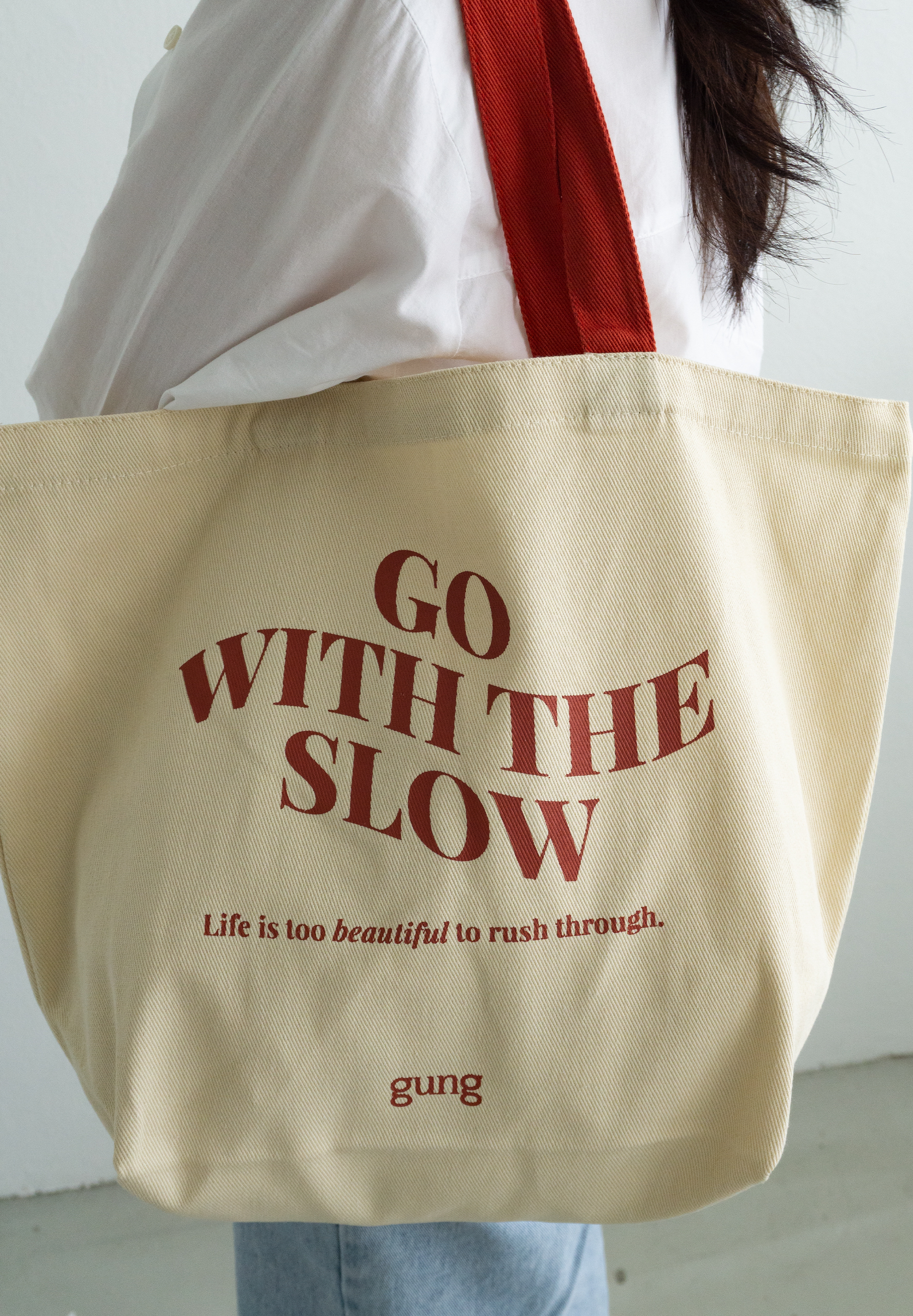 Go With The Slow Tote Bag
