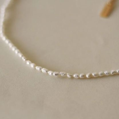 Fucata Baroque Freshwater Pearl Gold Necklace