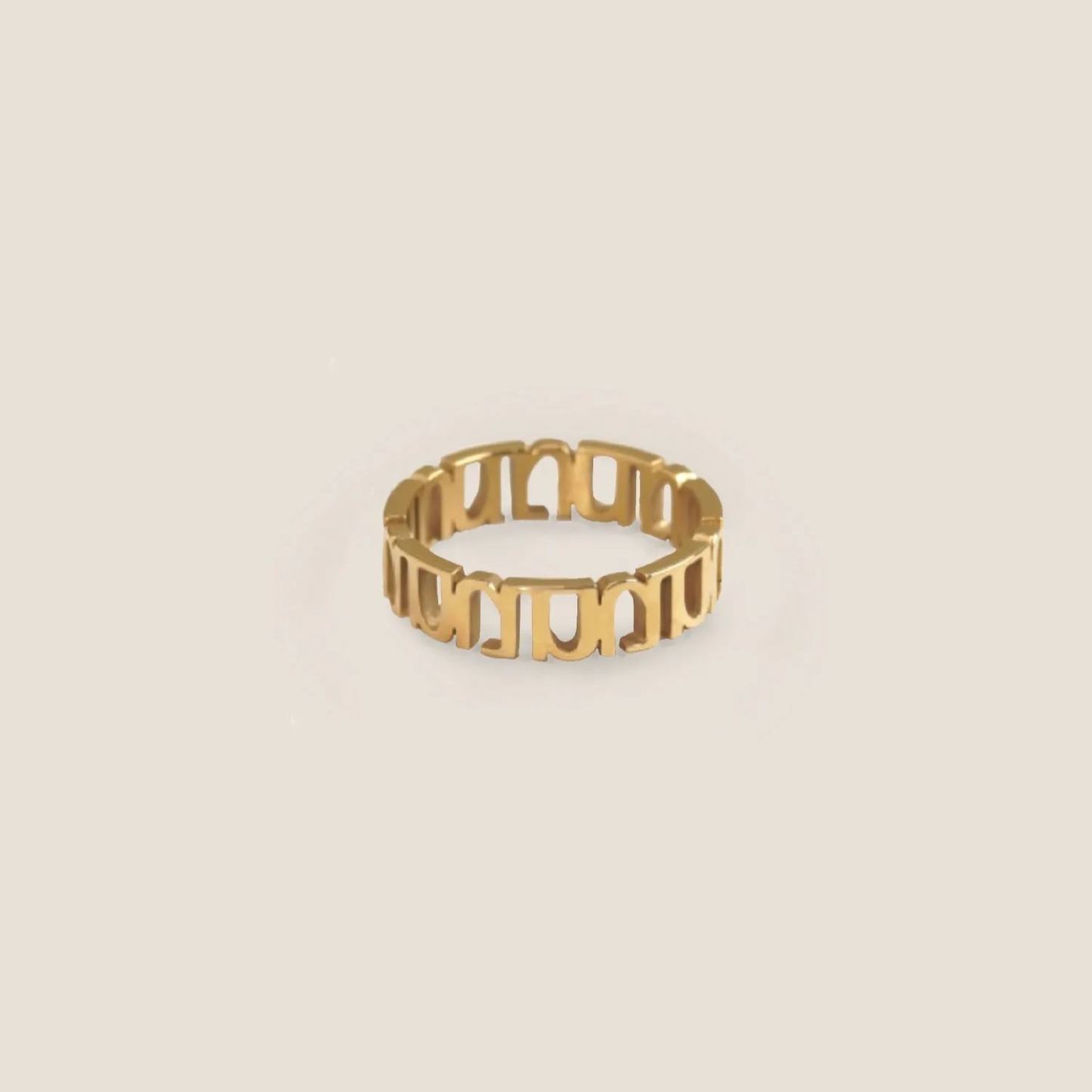 Gung Iconic Gold Ring