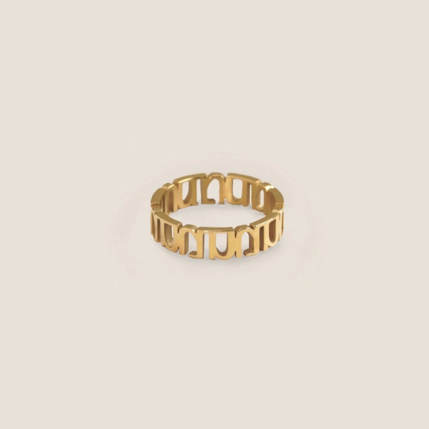 Gung Iconic Gold Ring