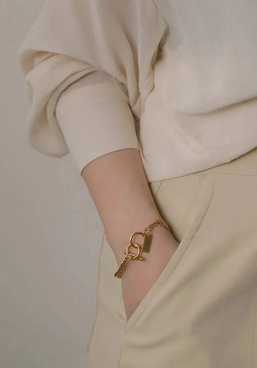 Ola Gold Chain Bracelet