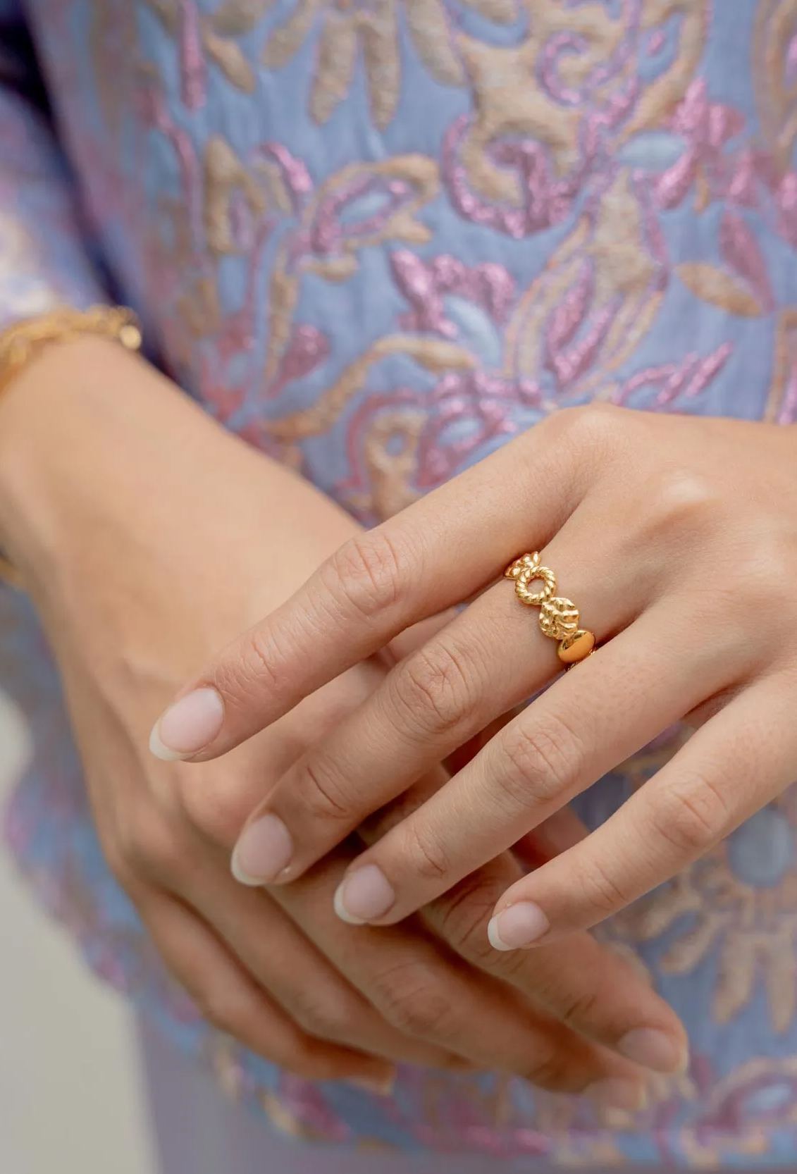 Aria Bold Gold Ring