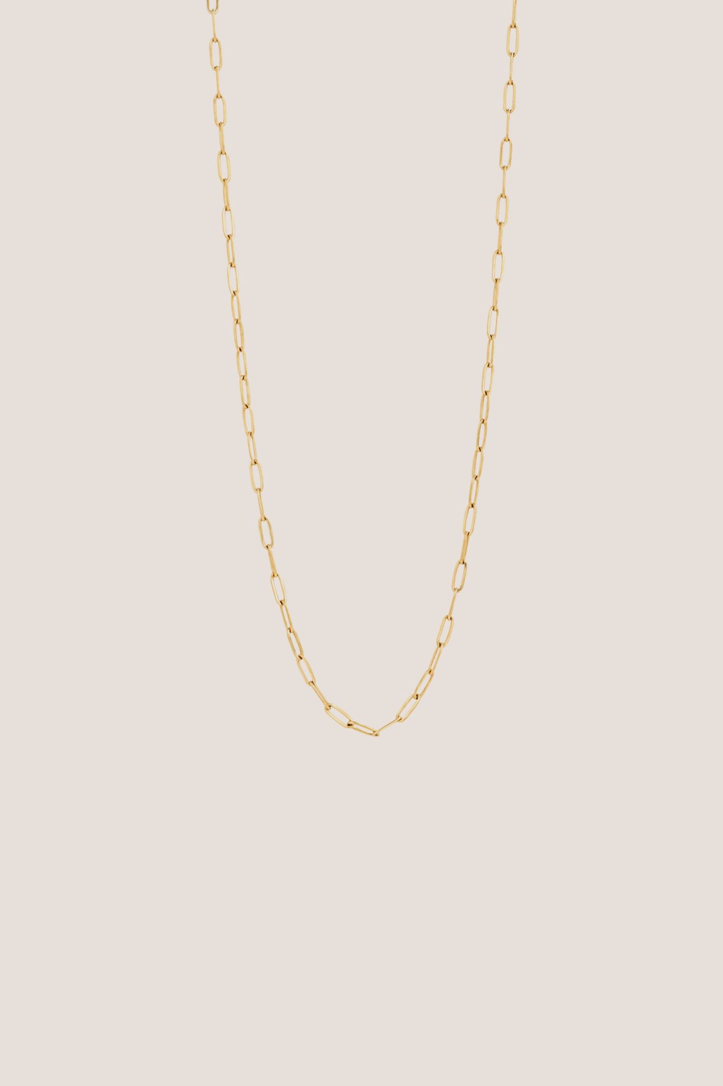 Isla Thin Gold Chain Necklace