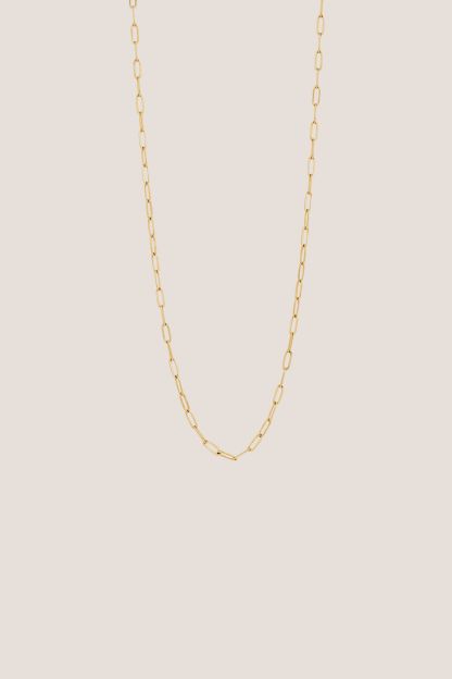 Isla Thin Gold Chain Necklace