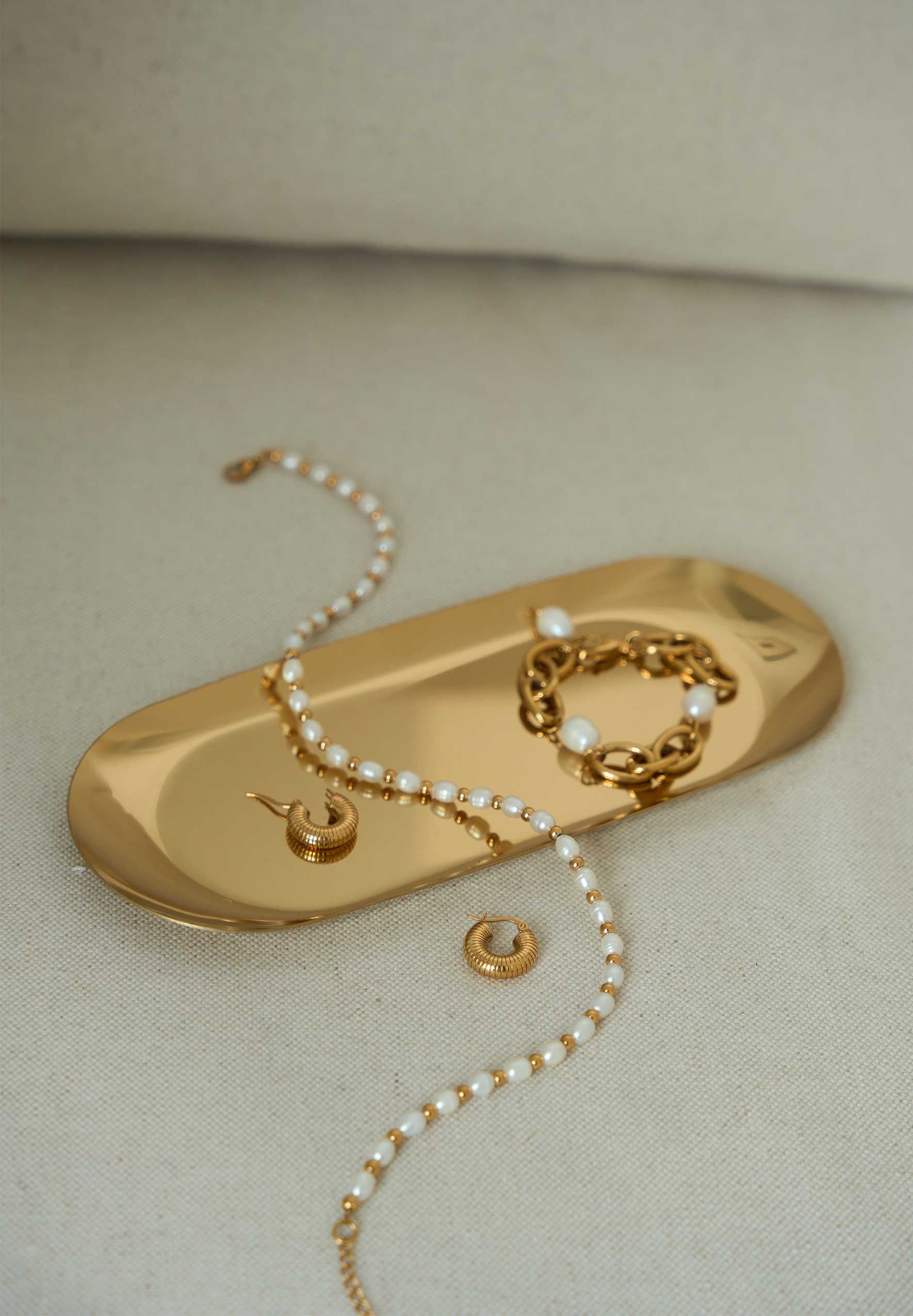 Forza Golden Jewellery Tray