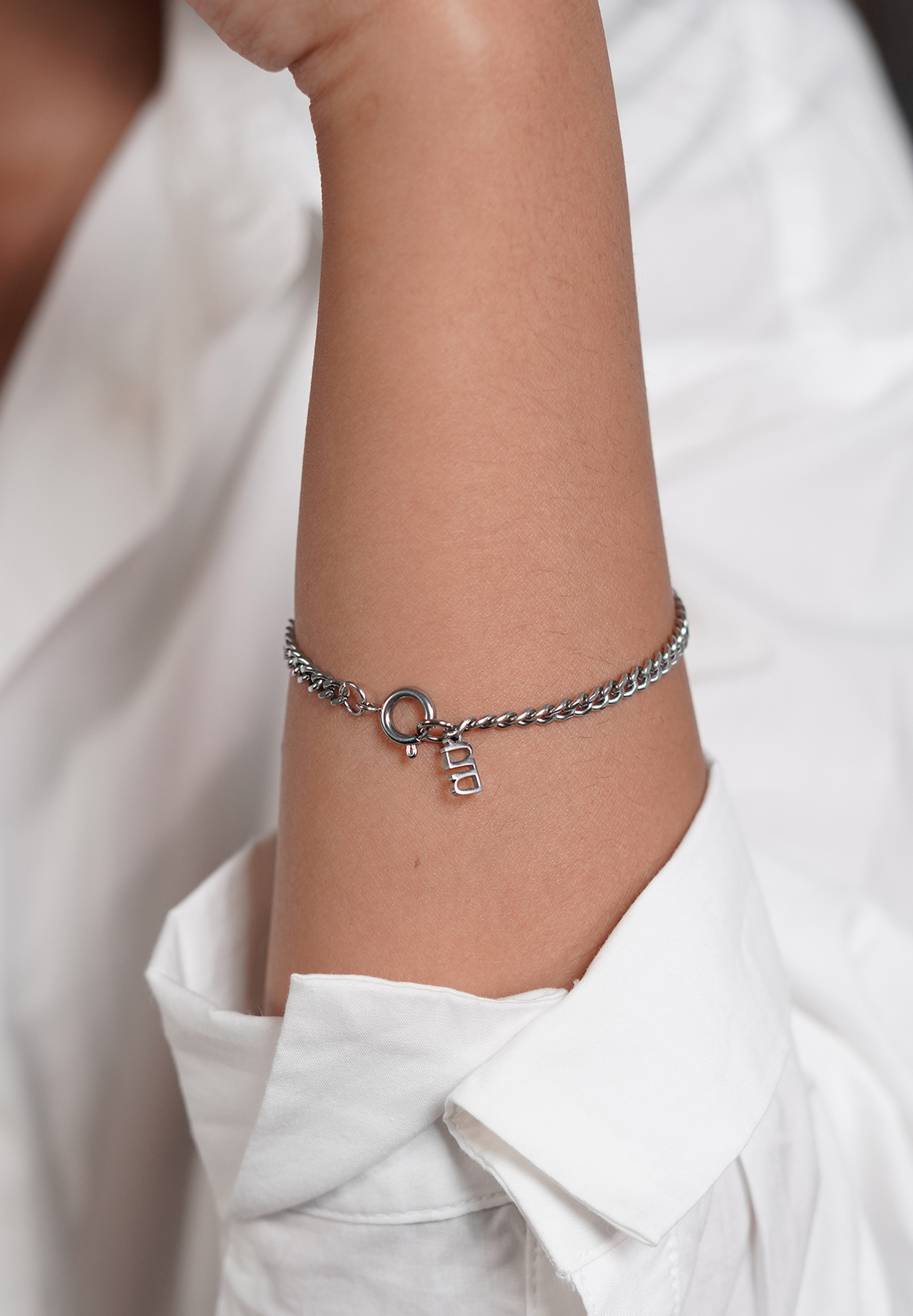 Gung Silver Logo Tag