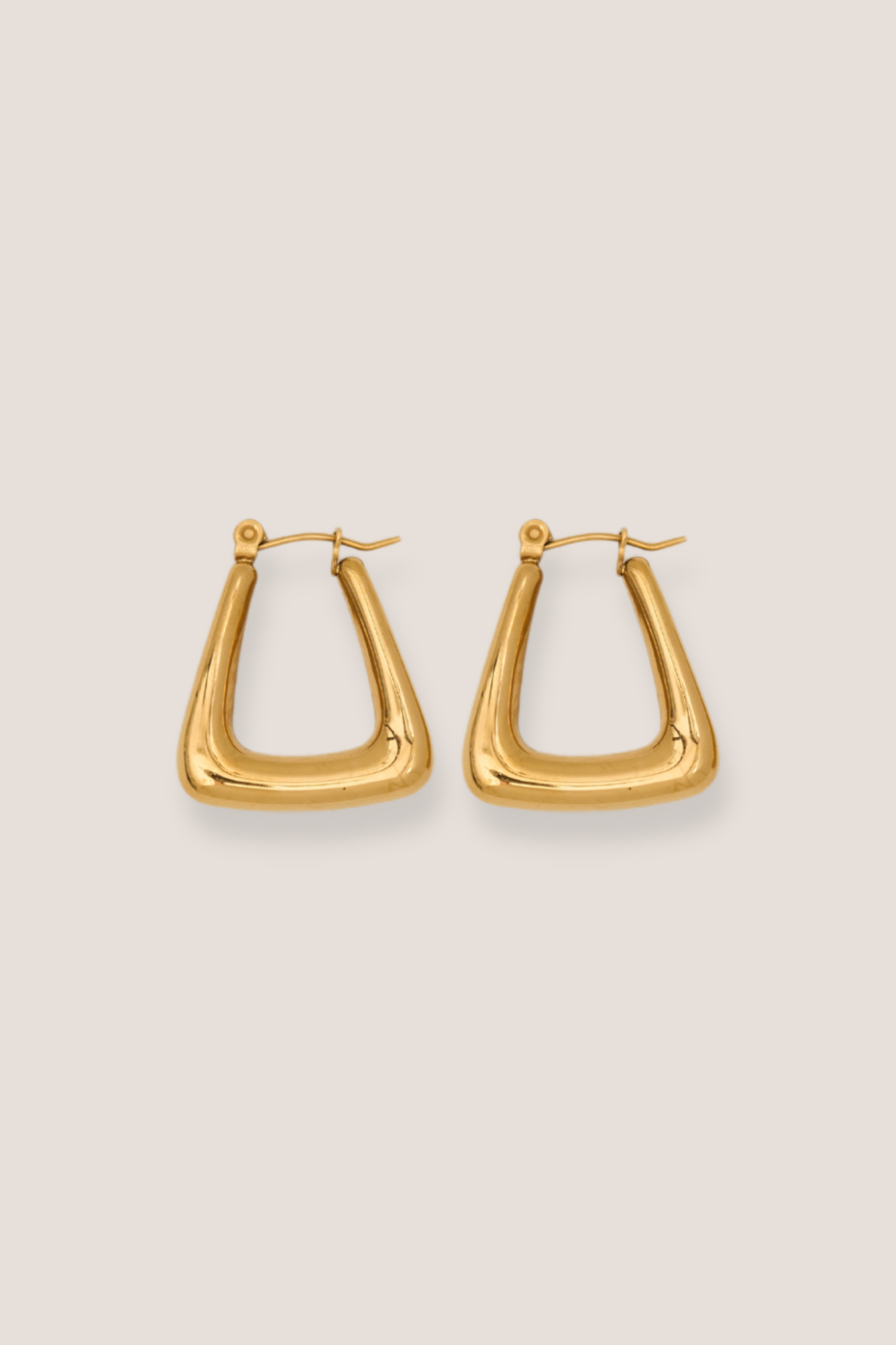 Lush Gold Hoop Earrings