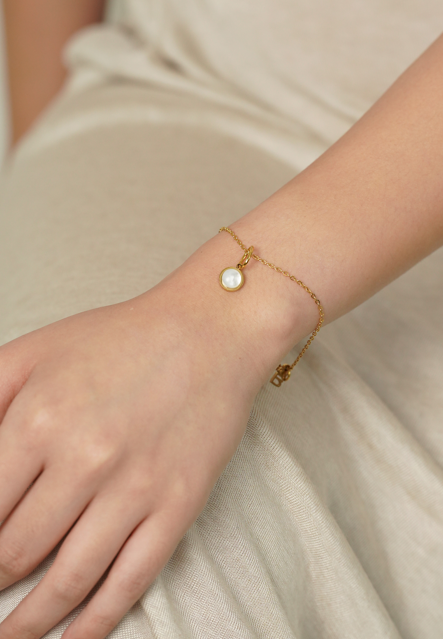 Mother of Pearl Charm