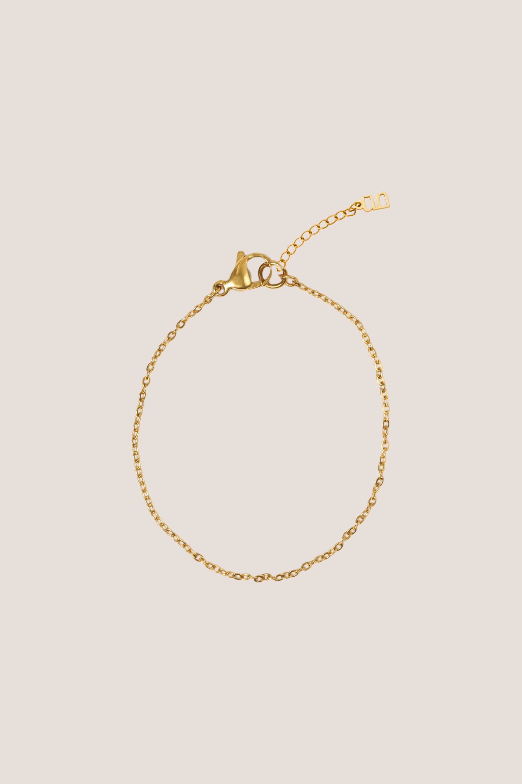 Plain Gold Chain Anklet