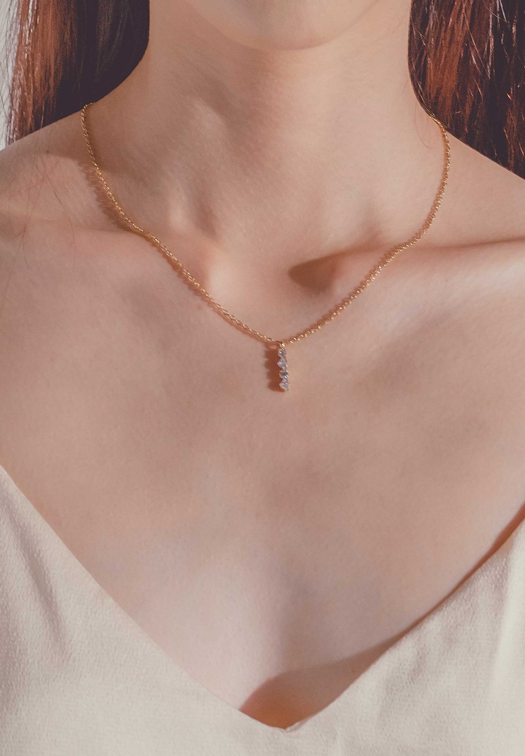 Classic Mystic Gold Chain Pendant Necklace