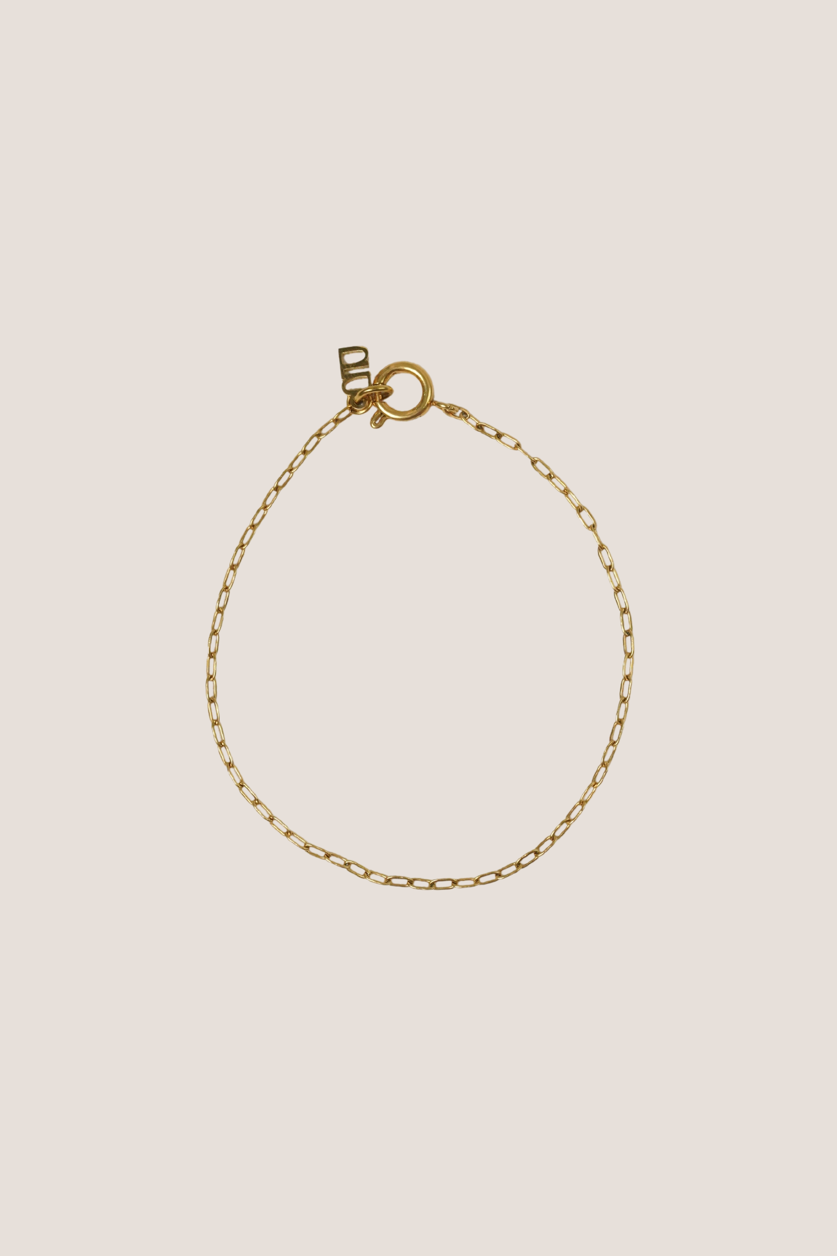 Isla Thin Gold Chain Bracelet
