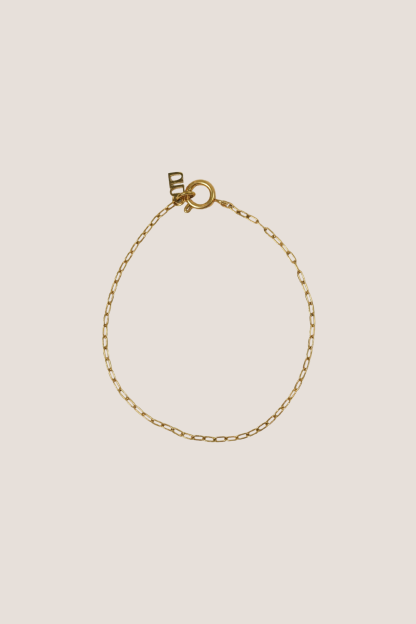 Isla Thin Gold Chain Bracelet