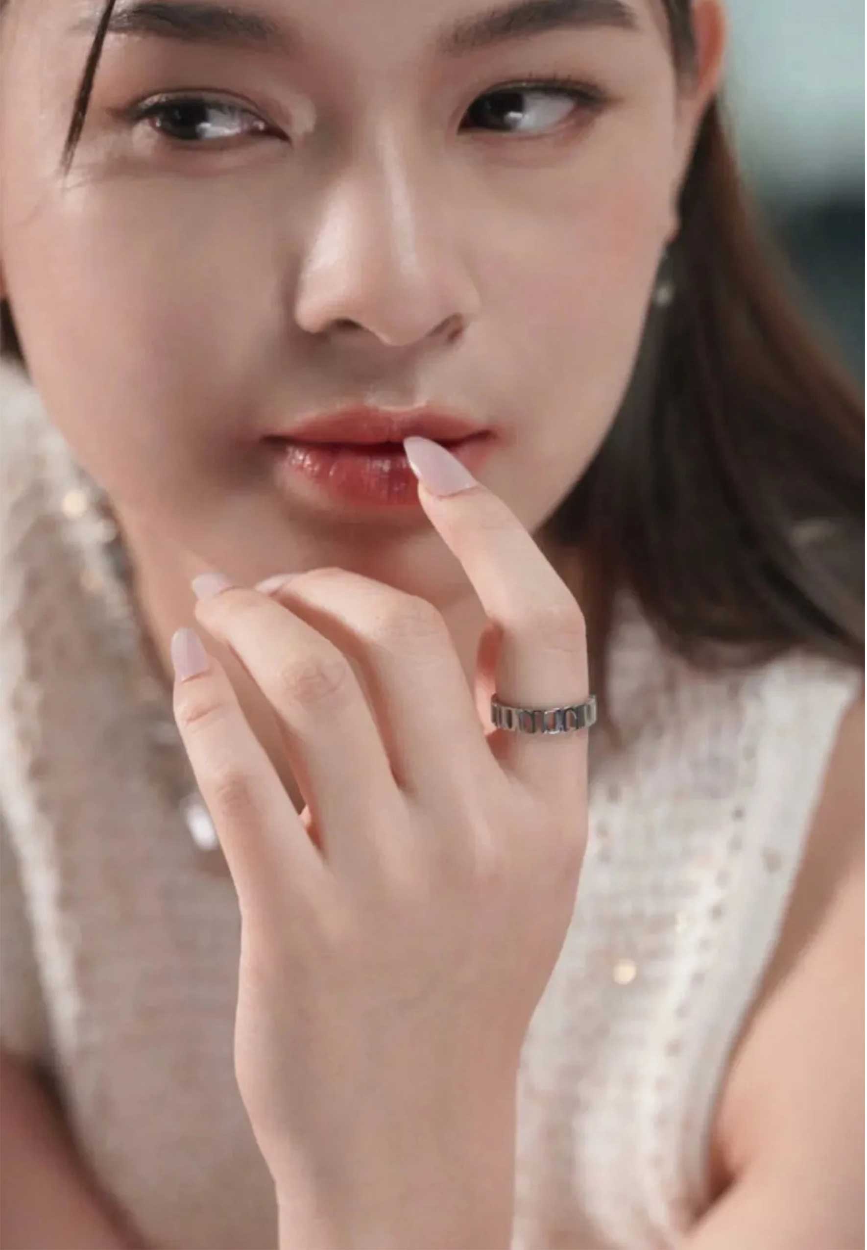 Gung Iconic Silver Sleek Ring