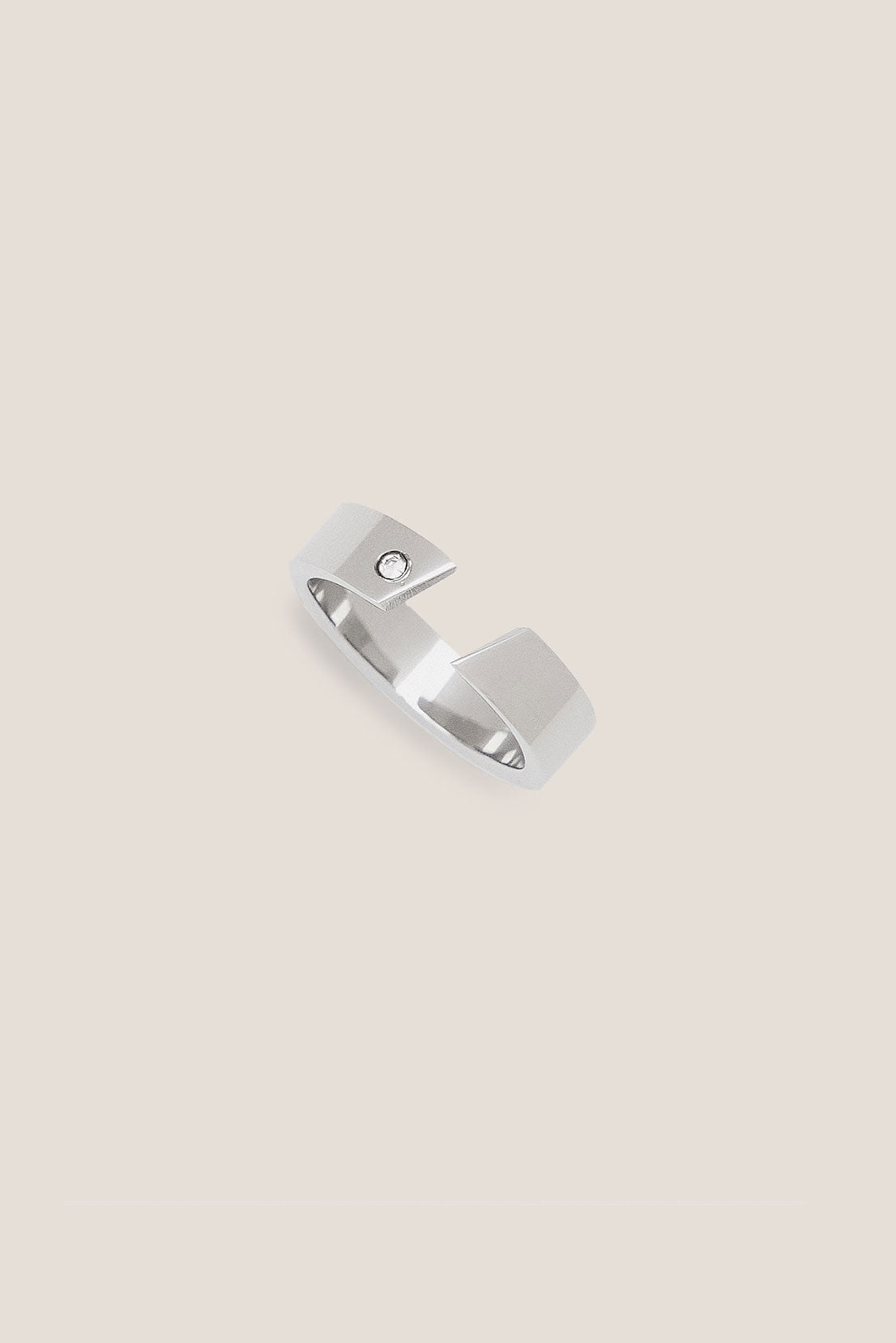 Hera Slim Silver Ring