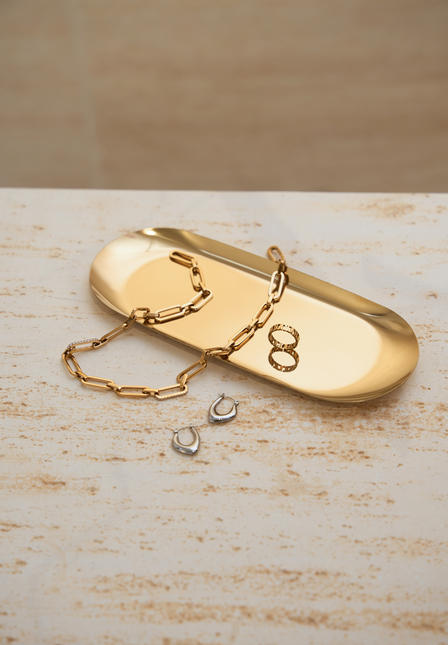 Forza Golden Jewellery Tray