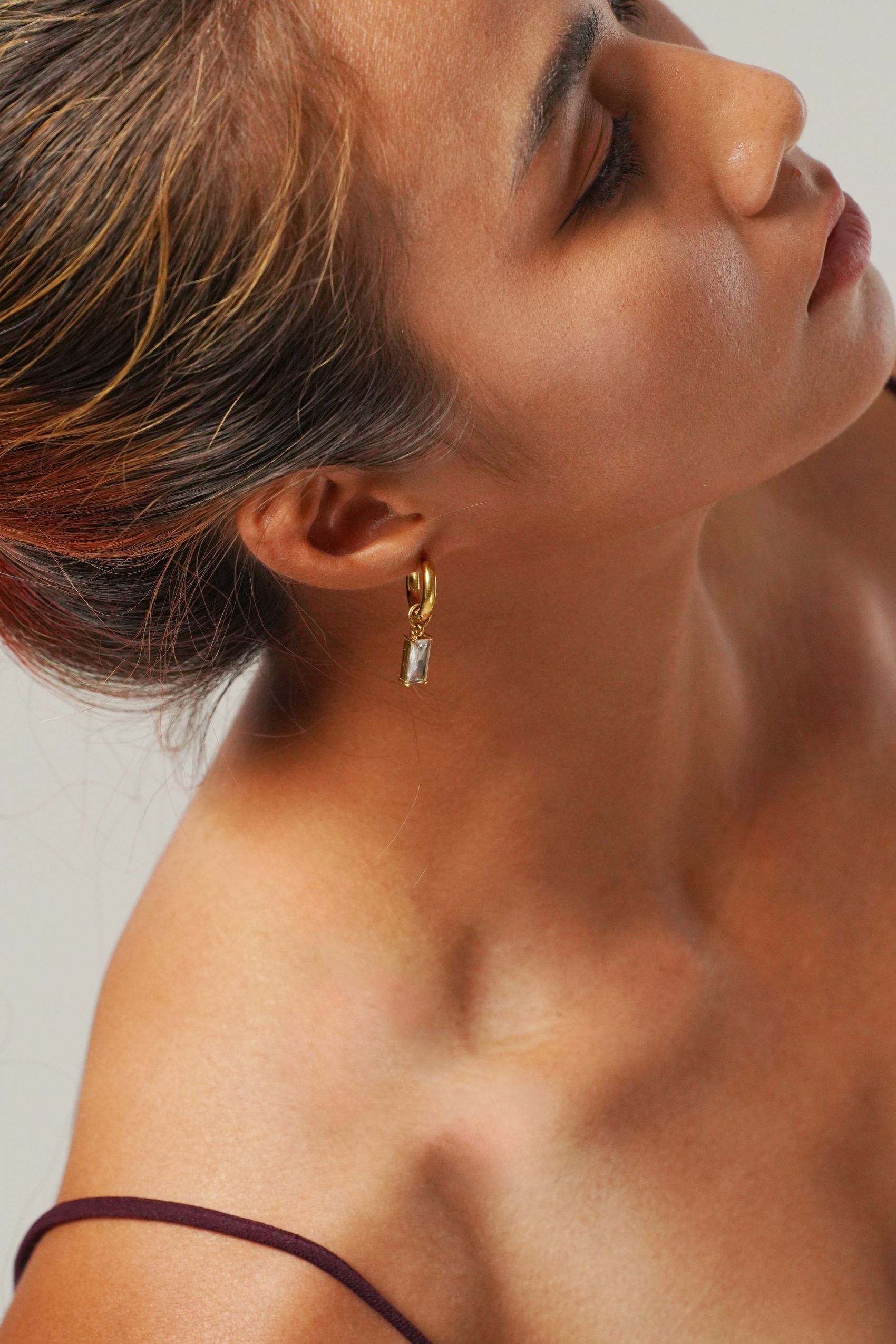 Verity Classic Mini Gold Hoop Earrings