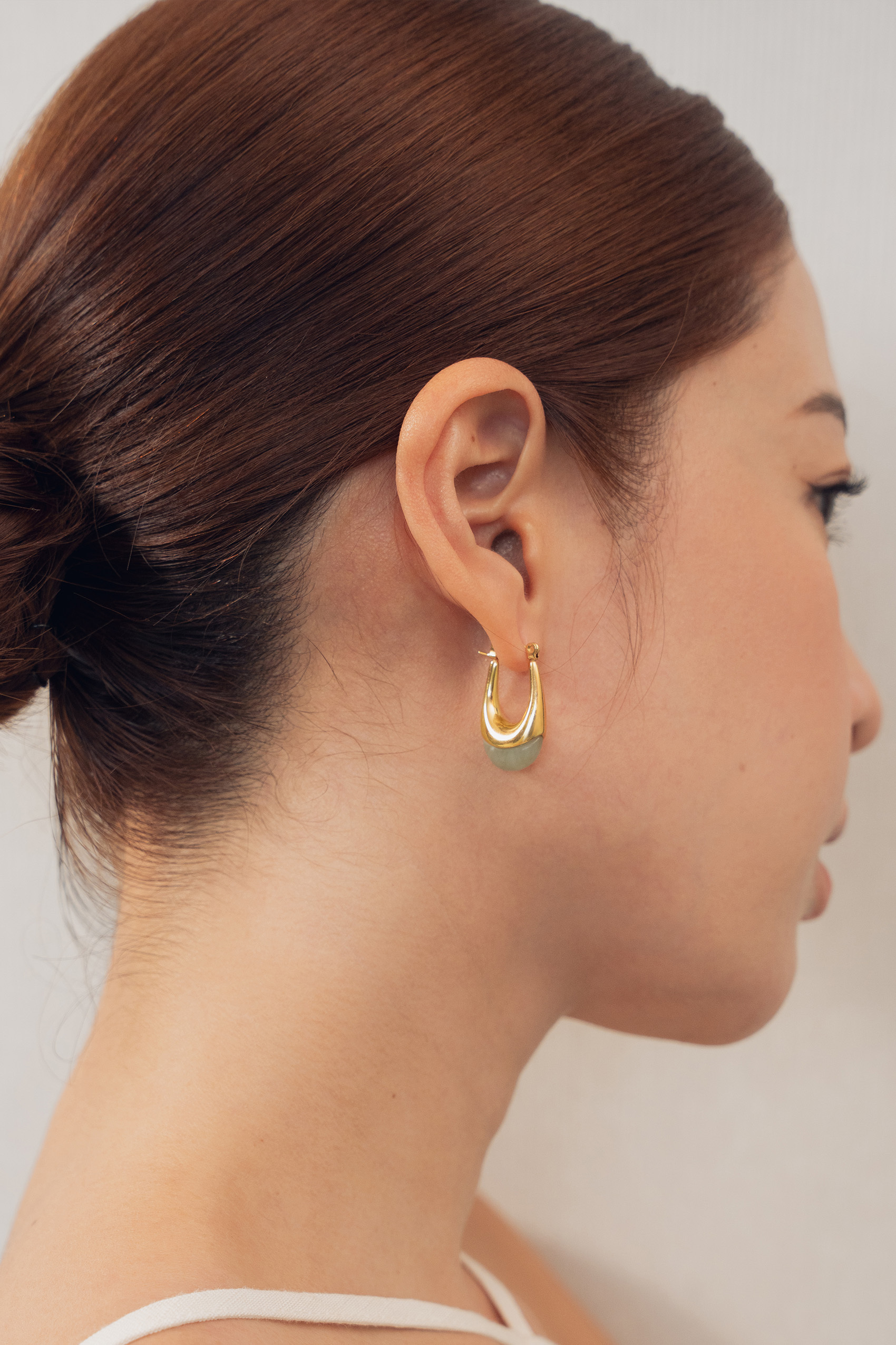 Eden Gold Hoop Earrings