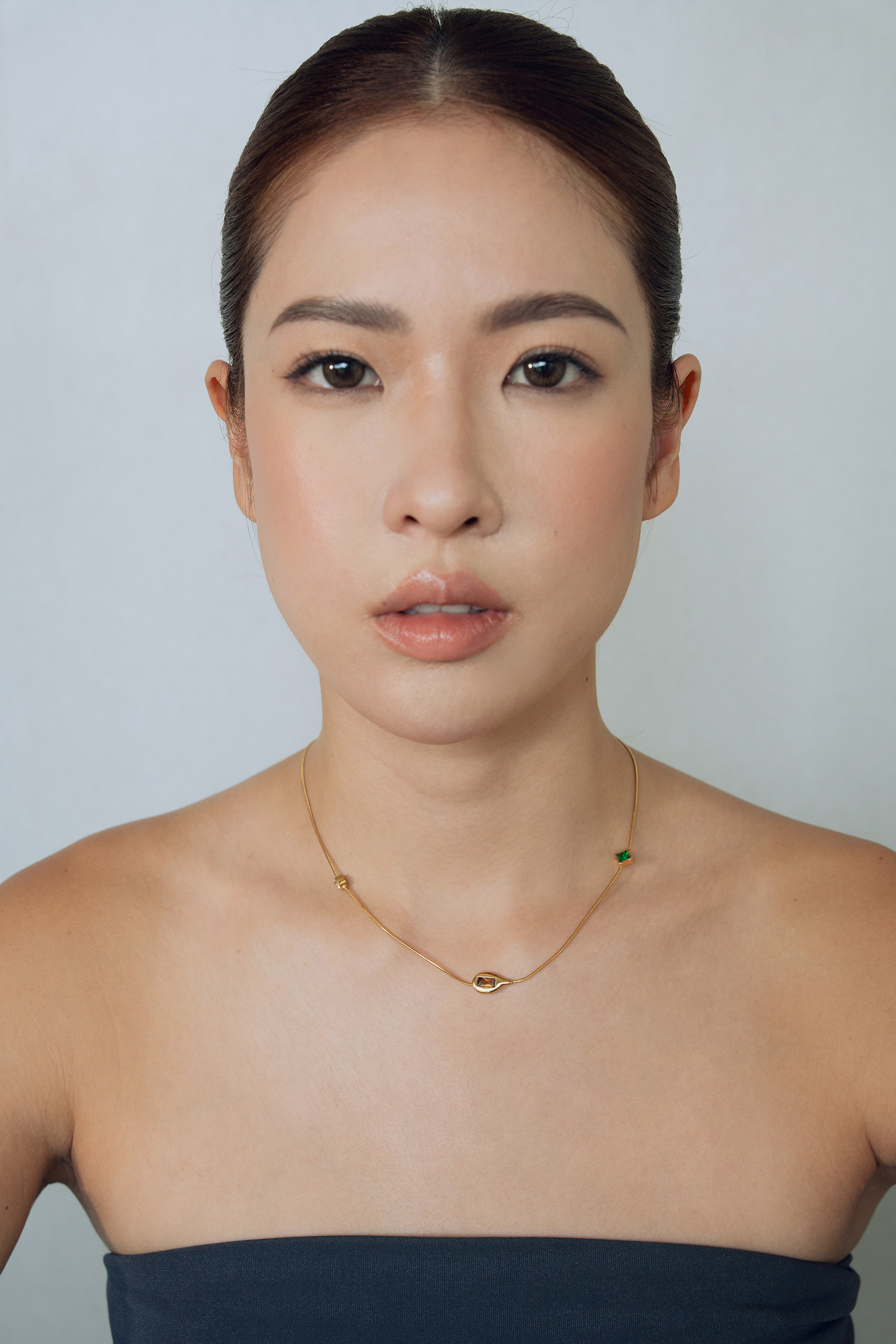 Fig Gold Chain Necklace