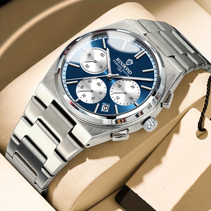 Business Night Light Quartz Wristwatch