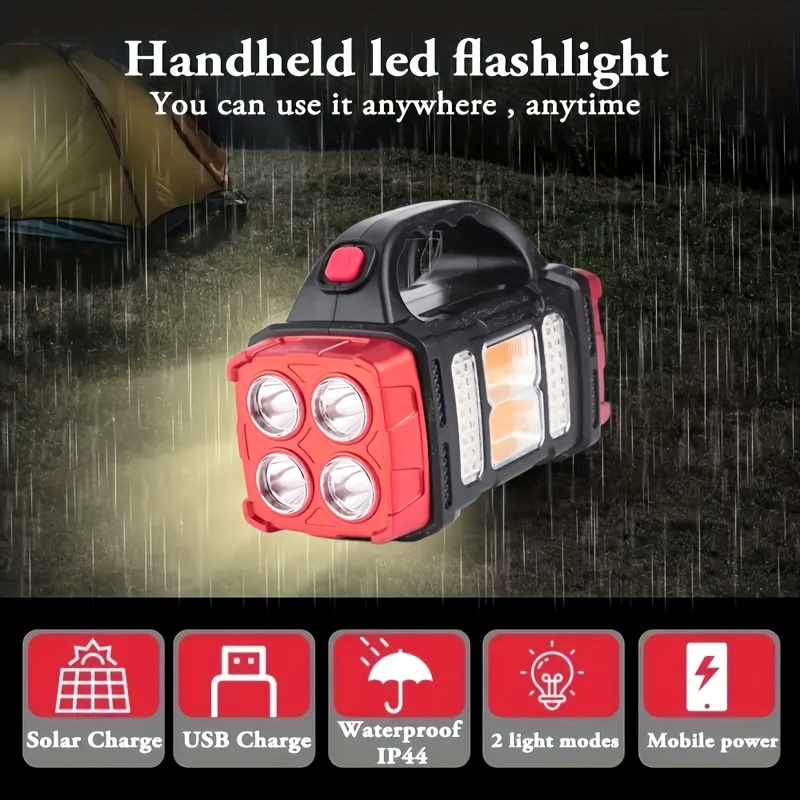 Multifunctional LED Solar Camping Light